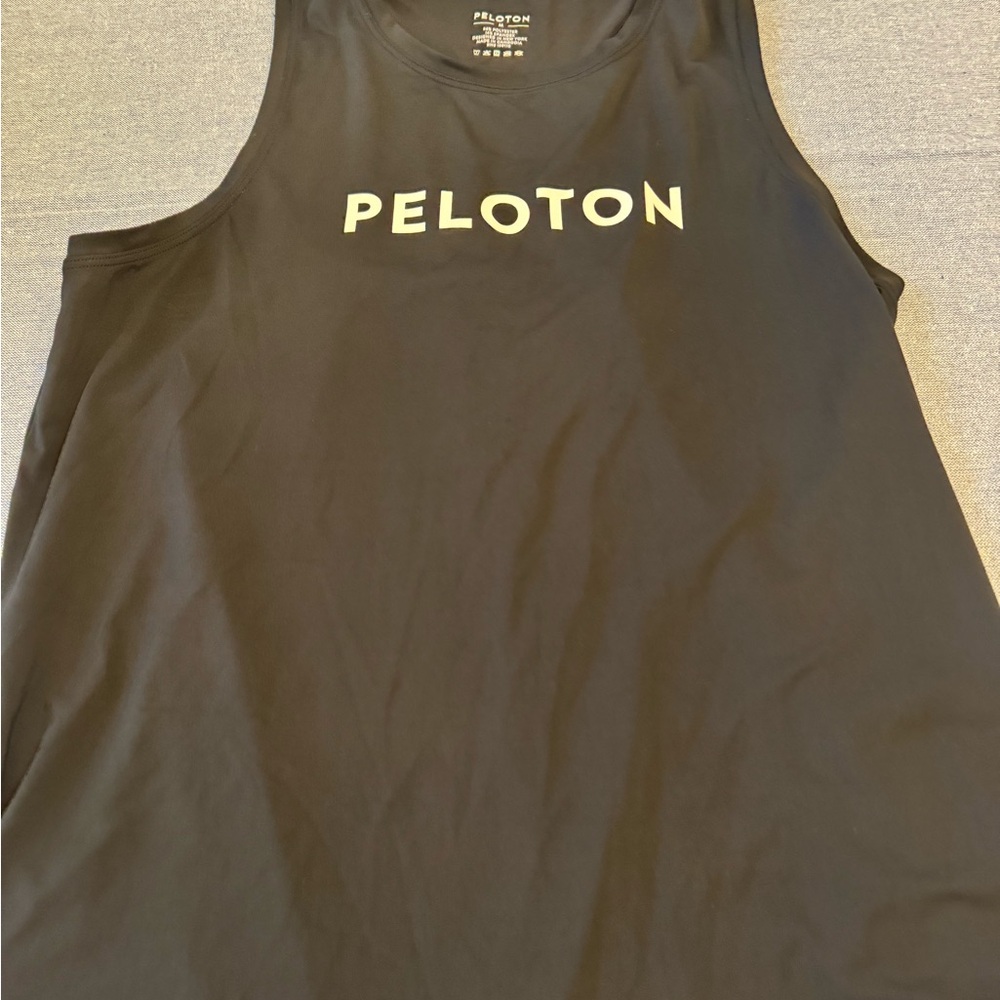 Peloton Black Tank Top